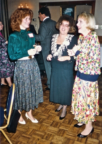 Susie, Judi & Peggy at 20th Reunion 11-88